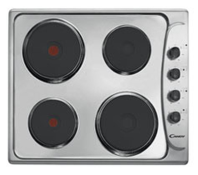 Candy PLE 64 X Встроенный Sealed plate hob Нержавеющая сталь плита