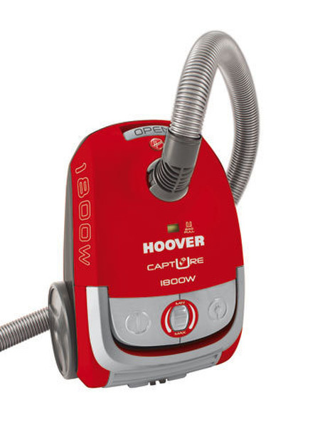 Hoover TCP1805 Cylinder vacuum 2.3L 1800W Red