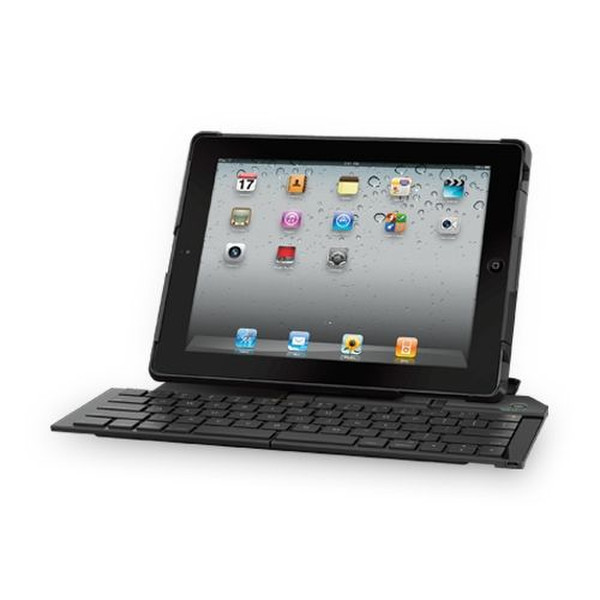 Logitech Fold-Up Keyboard USB Черный