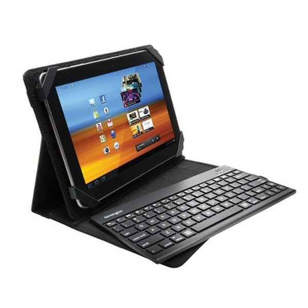 Kensington KeyFolio Pro 2 Bluetooth QWERTY Голландский, Английский Черный