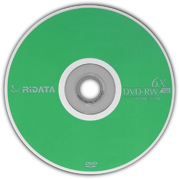 Ridata DVD-RW, 4.7GB, 6x, 5pcs 4.7GB DVD-RW 5Stück(e)
