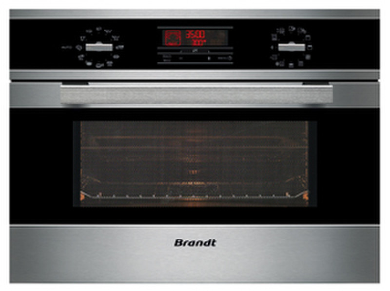 Brandt ME1055X 40л 1600Вт Черный, Нержавеющая сталь микроволновая печь