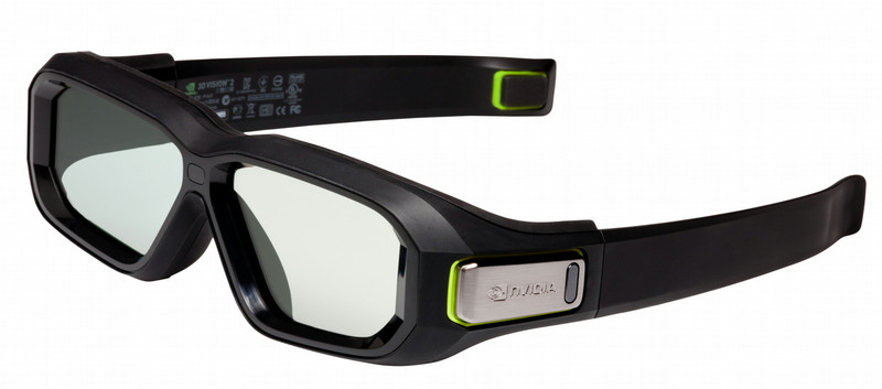 Nvidia 3D Vision 2 Black 1pc(s) stereoscopic 3D glasses