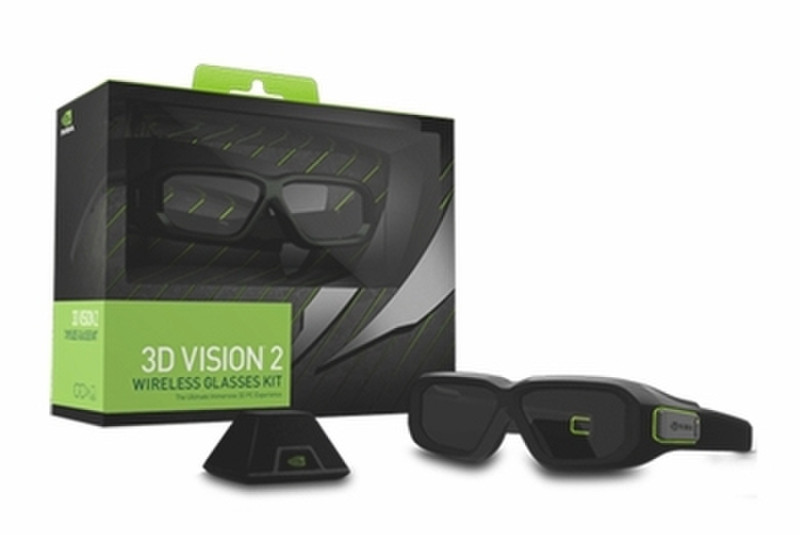 Nvidia 3D Vision 2 Schwarz 1Stück(e) Steroskopische 3-D Brille