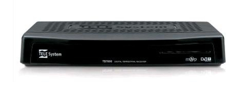 TELE System TS7000 MHP Terrestrial Black TV set-top box