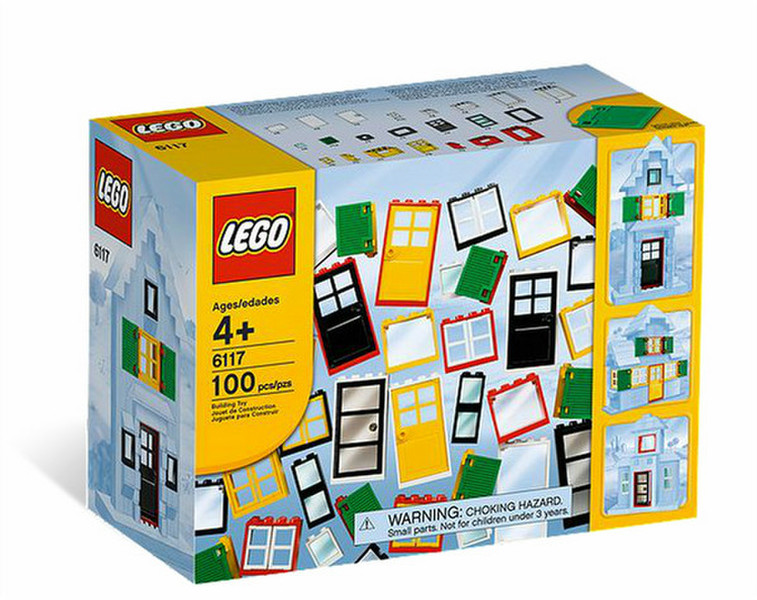 LEGO Bricks & More Doors & Windows 100шт детский строительный блок