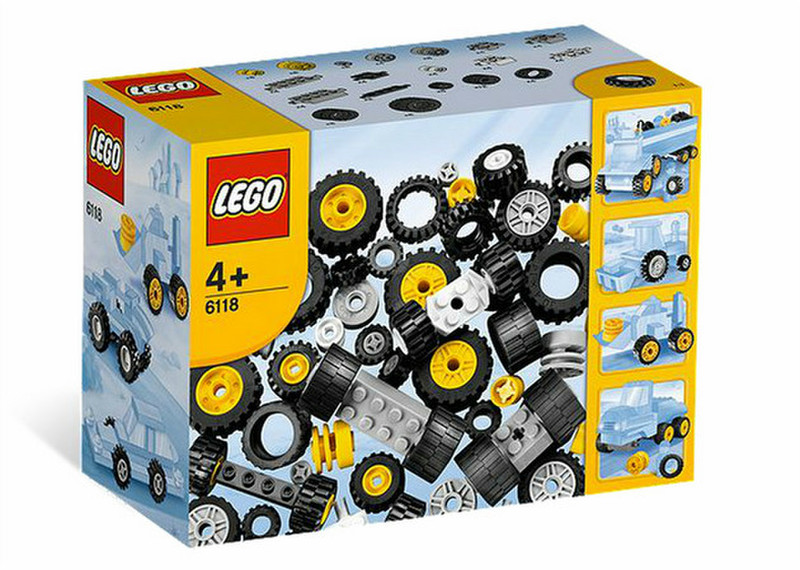 LEGO Bricks & More Wheels 106шт детский строительный блок