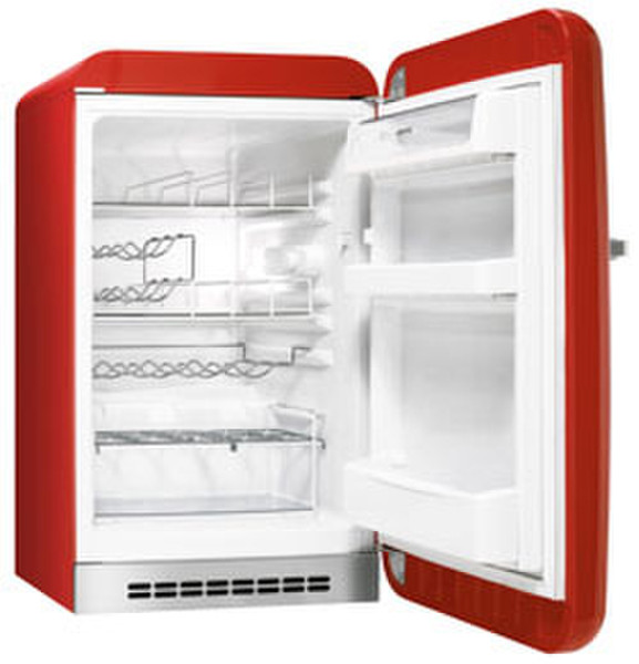 Smeg FAB10HRR Отдельностоящий 130л A+ Красный холодильник