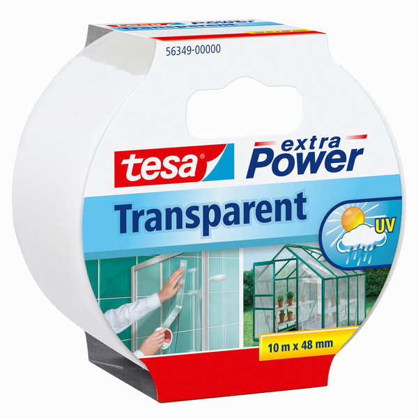 TESA extra Power Transparant 10м Прозрачный 1шт канцелярская/офисная лента