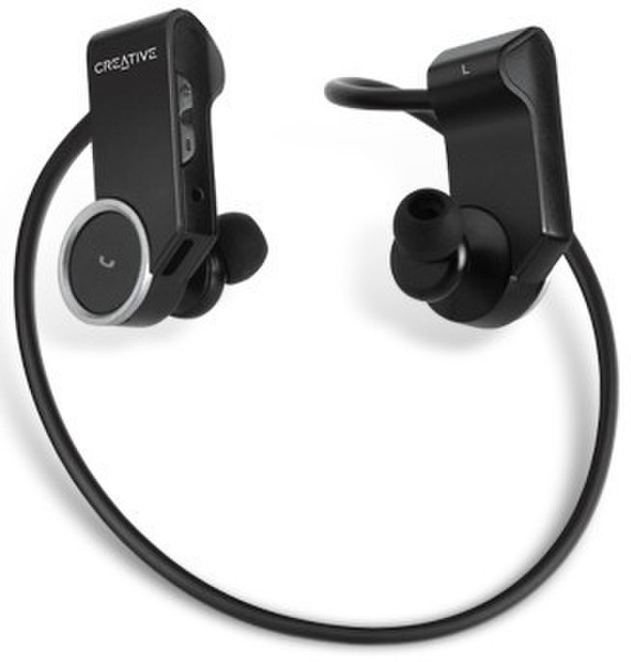 Creative Labs WP-250 In-ear,Neck-band Binaural Bluetooth Black mobile headset