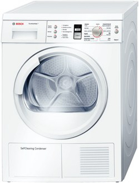 Bosch WTW86360IT freestanding Front-load 7kg A White tumble dryer