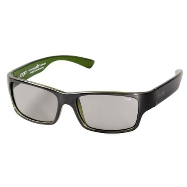 Hama EX3D5003 Schwarz, Grün Steroskopische 3-D Brille