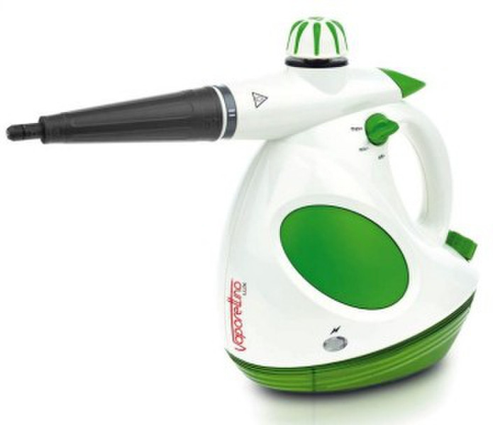 Polti PGEU0010 Portable steam cleaner 0.5л 1000Вт Зеленый, Белый пароочиститель