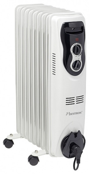 Bestron AOR9 Floor 2000W Black,White radiator electric space heater