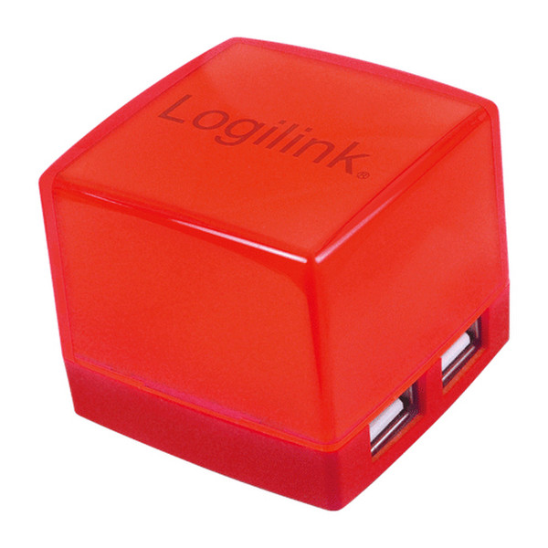 LogiLink UA0122 480Mbit/s Red