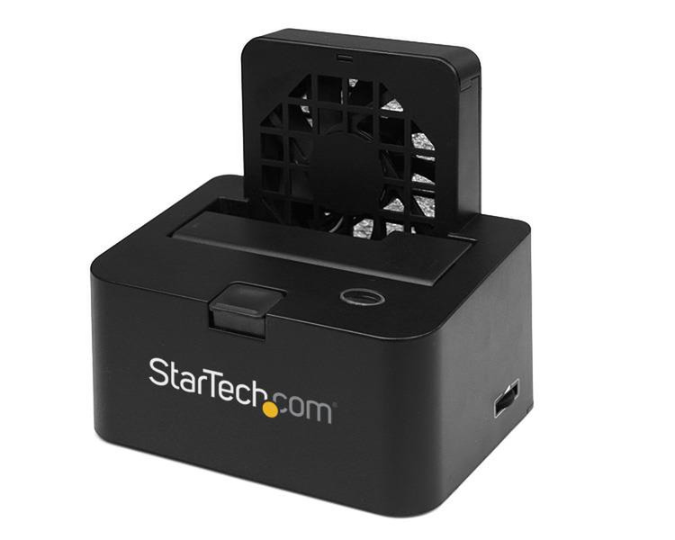 StarTech.com SuperSpeed USB 3.0 eSATA Hard Drive Docking Station with Cooling Fan notebook dock/port replicator