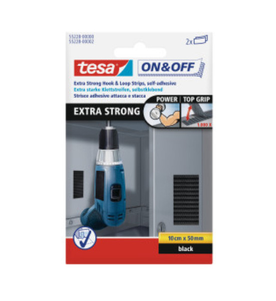 TESA On & Off Extra Strong Strips