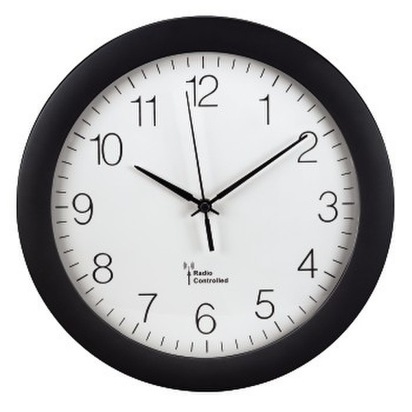 Hama 00106936 Mechanical wall clock Circle Black wall clock