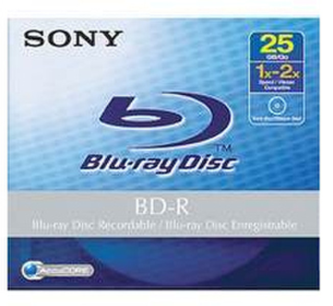 Sony BNR25AHE 25ГБ BD-R чистые Blu-ray диски