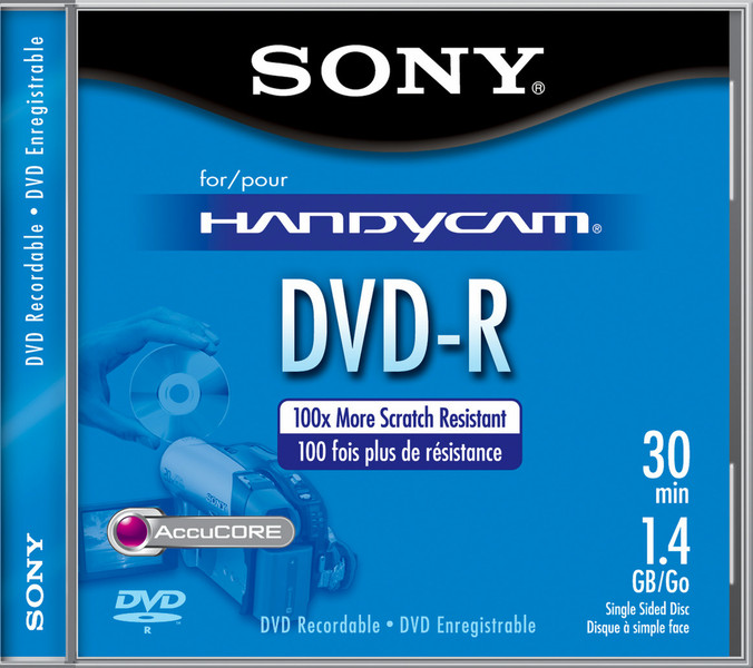 Sony 1.4 GB Mini DVD-R 80mm 1.4GB DVD-R 1Stück(e)