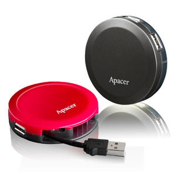 Apacer AP520 480Mbit/s Black,Red