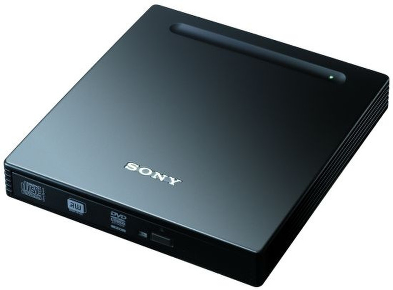 Sony 8x External DVD burner Black optical disc drive