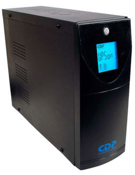 CDP B-SMART 1508LCD 1500VA 8AC outlet(s) Compact Black uninterruptible power supply (UPS)