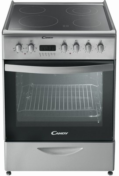 Candy CVM 6524 PX Freistehend Electric hob A Silber