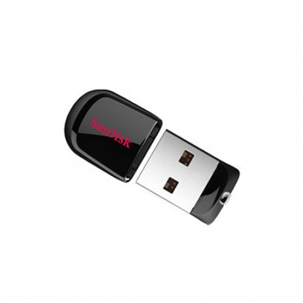 Sandisk Cruzer Fit 4GB USB 2.0 Type-A Black USB flash drive