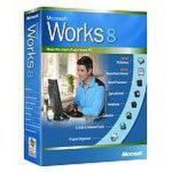 Microsoft MS Works v8 EN CD W32