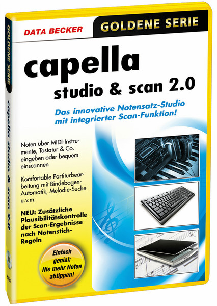 Data Becker capella studio & scan 2.0