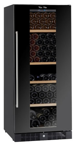 Climadiff VSV154 Компрессорный винный шкаф Черный 154бутылка(и) wine cooler