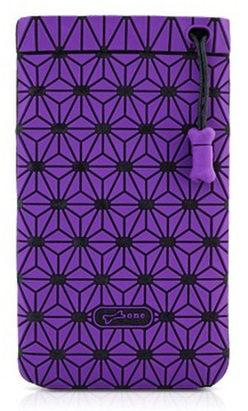 Fruitshop International Phone Cell Plus 3.5Zoll Beuteltasche Violett