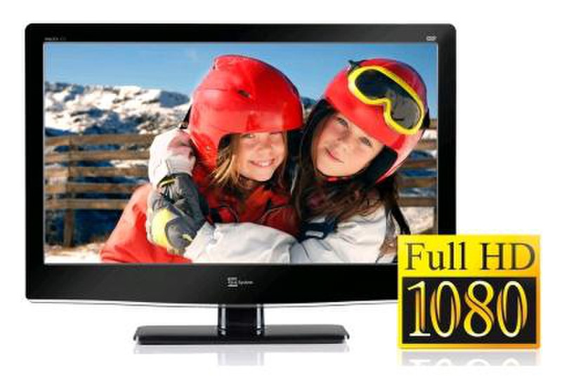 TELE System PALCO22 LED01 COMBO 21.5Zoll Full HD Schwarz LED-Fernseher