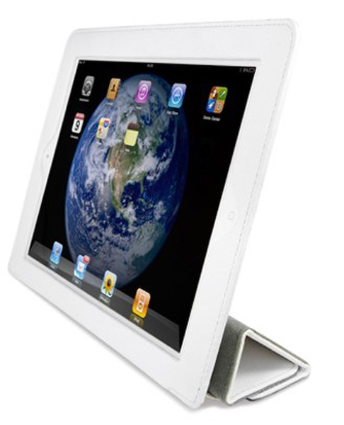 VaVeliero Cover stand for iPad2 Flip case White