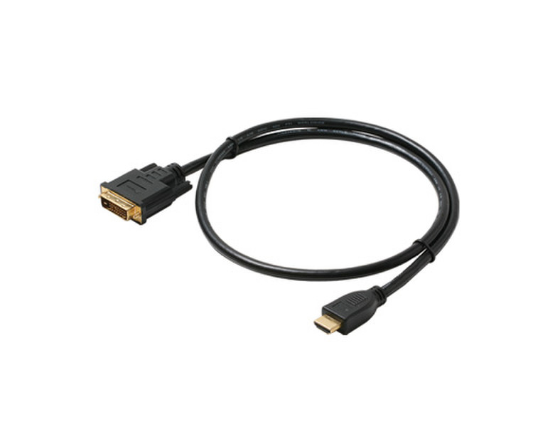 Steren 516-930BK 9м HDMI DVI-D Черный адаптер для видео кабеля