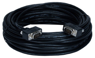 QVS CC388M1-75 22.86m VGA (D-Sub) VGA (D-Sub) Black