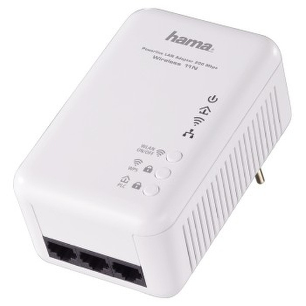 Hama Powerline 200 Mbps 11N Ethernet 300Мбит/с
