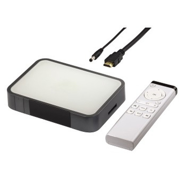Hama Internet TV Box Ethernet (RJ-45) Full-HD Schwarz, Weiß TV Set-Top-Box