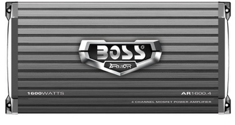 BOSS AR1600.4 4.0 Auto Verkabelt Grau Audioverstärker