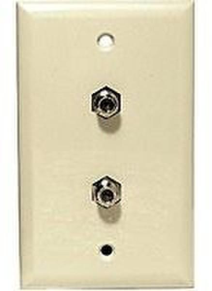 Steren 200-252 Ivory outlet box