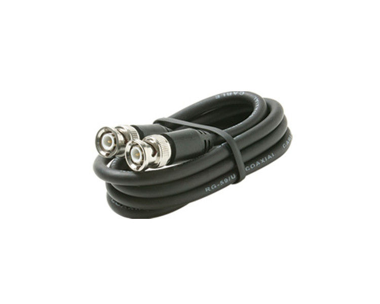 Steren 205-537 7.62m BNC BNC Black coaxial cable