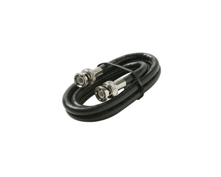 Steren 205-592BK 15.24m BNC BNC Black coaxial cable