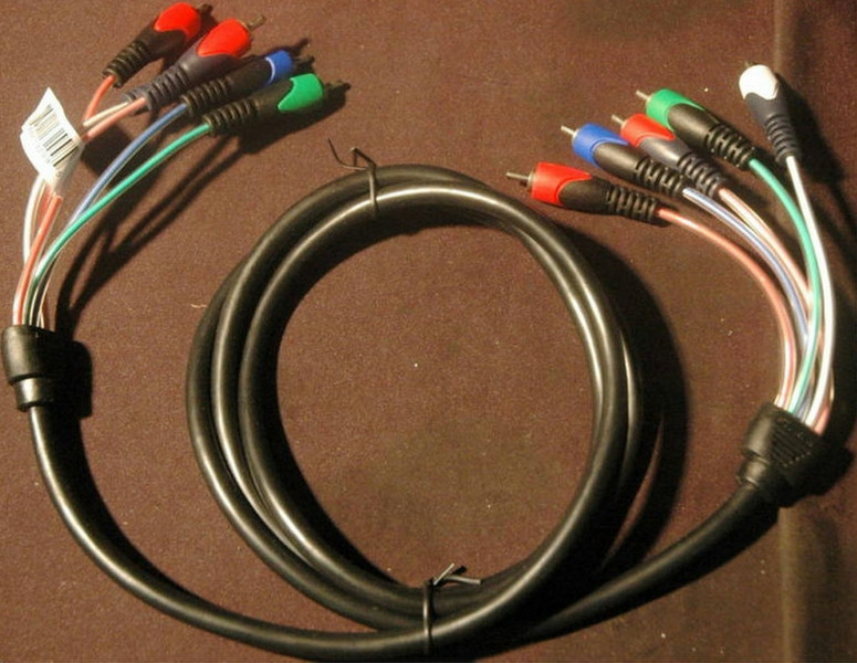 Steren 257-612BK компонентный (YPbPr) видео кабель
