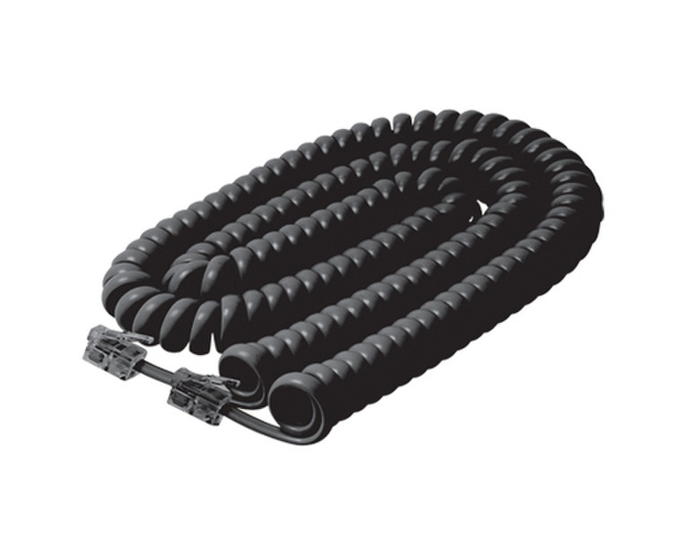 Steren 302-007 2.13м Черный телефонный кабель