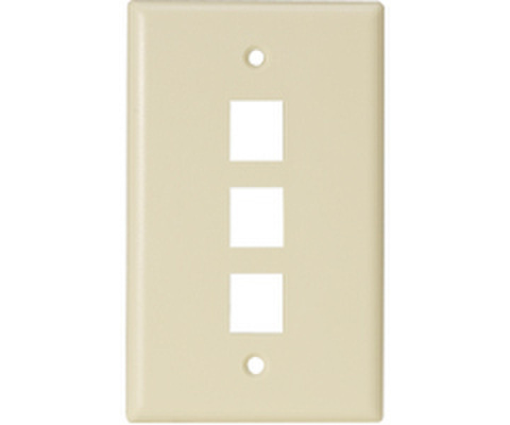 Steren 310-203 Ivory outlet box