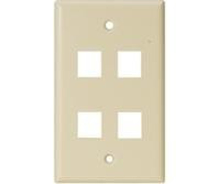 Steren 310-204 Ivory outlet box