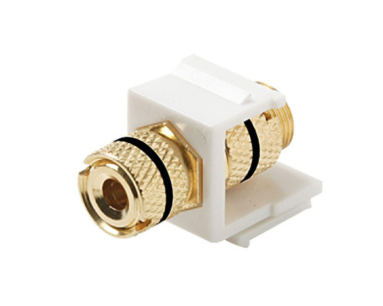Steren 310-467WH Banana Black,White wire connector