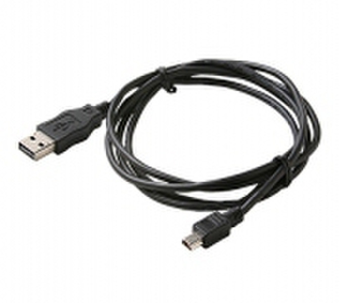 Steren 506-513BK 0.91м USB A Mini-USB B Черный кабель USB