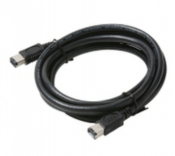 Steren 506-806 1.83m 6-p 6-p Schwarz Firewire-Kabel